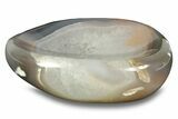 Polished Banded Agate Bowl - Madagascar #247358-2
